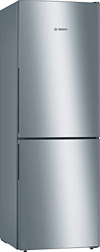 Bosch KGV33VLEAS - Réfrigérateur combiné pose libre - Série 4 - 288L - Froid brassé - L 60cm x H 176cm - Inox