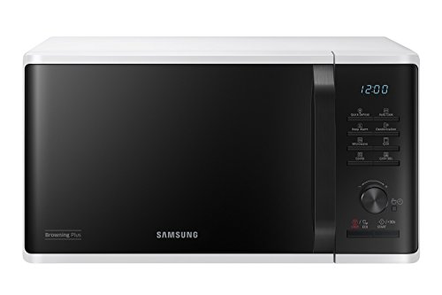 Samsung mg23 K3515aw/et micro-ondes avec grill 23 litres, 1100+800 Watt