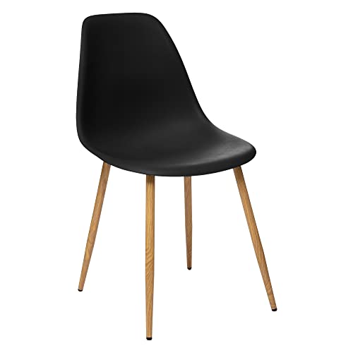 Chaise Taho Noire - Atmosphera créateur d'intérieur