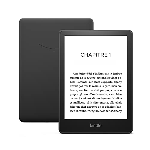 Kindle Paperwhite (16 Go) | Désormais doté d'un écran 6,8" et d'un éclairage chaud réglable | Sans publicités