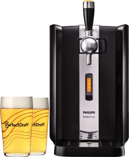 Tireuse à bière PerfectDraft HD3720/26 + 2 verres - Idée cadeau (Tireuse à bière PerfectDraft HD3720/26 + 2 verres PerfectDraft 50cl - Idée cadeau)