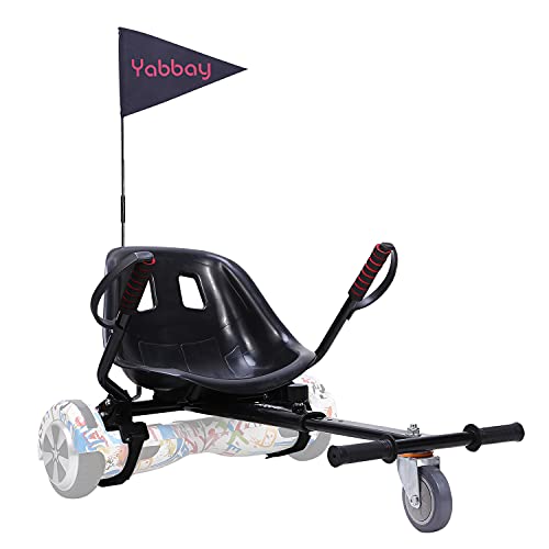 Fastvert Overbord Kart, overkart pour hoverbords transforme Votre Hoverbords en Go-Kart, Rend la Conduite Beaucoup Plus Amusante et sûr