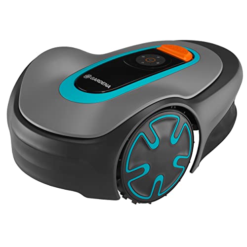 Gardena Tondeuse Robot SILENO minimo 250 m²: Tondeuse à Gazon Intelligente avec Une connectivité optimale programmable avec l'appli Bluetooth® Gardena, Version FR/NL (15201-26)