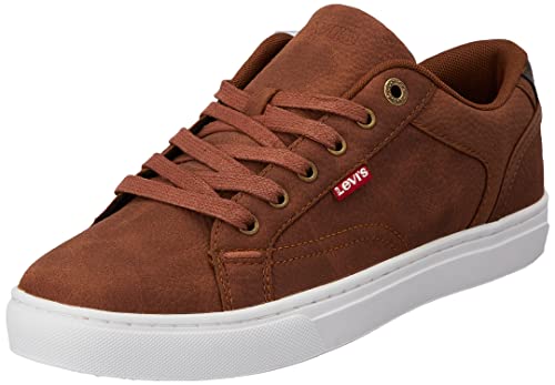 Levi's Homme COURTRIGHT Basket, Brown, 41 EU