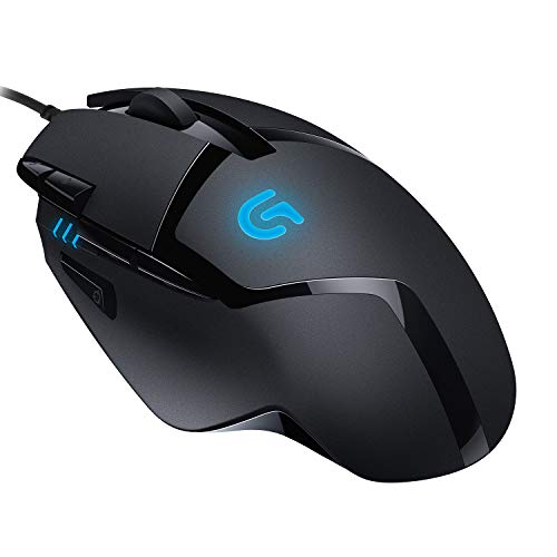 Logitech G402 Hyperion Fury Souris Gamer Filaire, Suivi Optique 4 000 PPP, Ultra-Léger, Ultra-rapide, 8 Boutons Gaming Programmables, Idéale FPS, PC/Mac - Noire