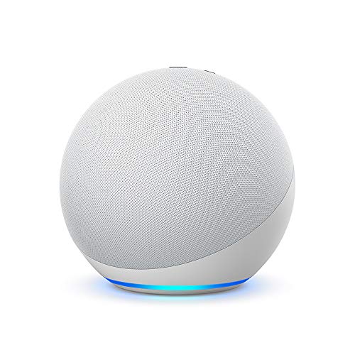 Echo (4e génération) | Enceinte connectée Bluetooth et Wi-Fi au son premium, avec Dolby, hub connecté et Alexa | Blanc