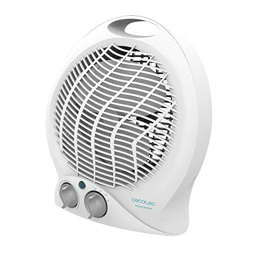 Cecotec - Chauffage électrique de salle de bain à basse consommation Ready Warm 9790 Force, 2000 W, thermostat réglable, 3 modes de fonctionnement, silencieux, système de sécurité, 15 m2