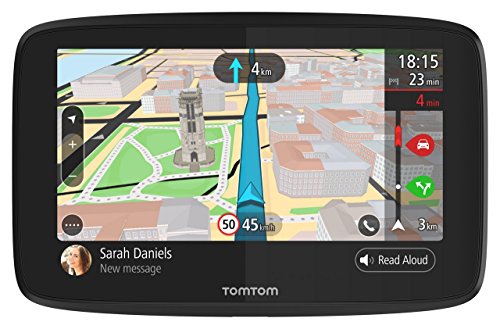 TomTom GPS Voiture GO 620 (6 Pouces, Cartographie Monde, Trafic, Zones de Danger Via Smartphone)