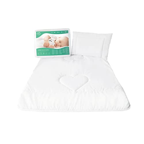 Hypoallergénique Couette et Oreiller de 150 x 120 cm pour lit pour Enfant