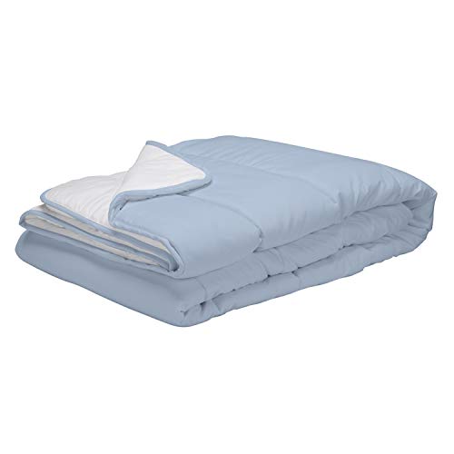 Pikolin Home - Couette en fibre hypoallergénique et réversible, automne/hiver, 300g/m². 100x120cm-Berceau