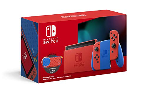 Nintendo Console Switch Edition Mario Rouge/Bleu