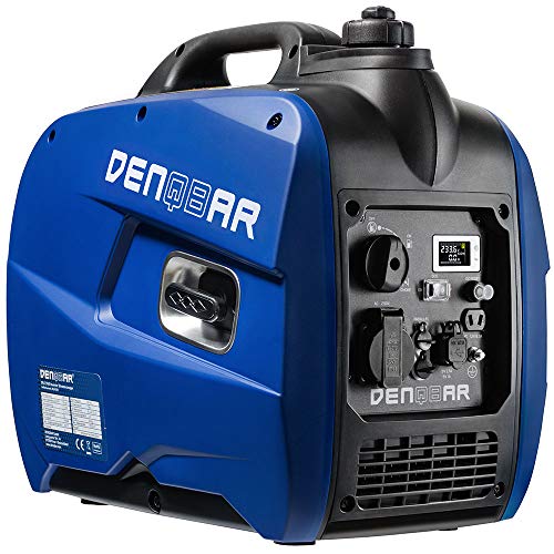 DENQBAR Groupe électrogène Inverter 2100 W Générateur portable insonorisé - DQ-2100