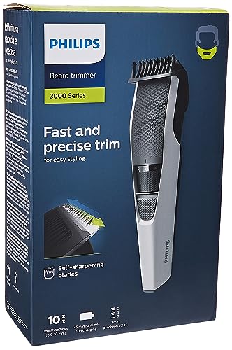 Philips - Tondeuse à barbe Série 3000, avec Technologie Lift & Trim, modèle BT3206/14