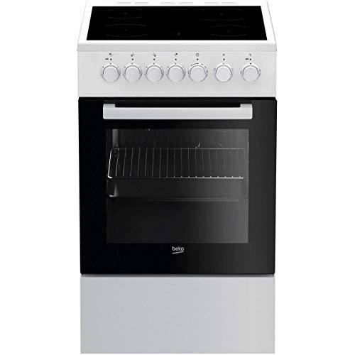 CUISINIERE VITROCERAMIQUE BEKO MENAGER FSS 57100 GW