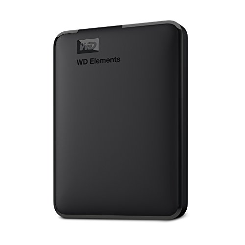 WD 5 To Elements disque dur portable externe, USB 3.0, Plug-and- play, formaté pour Windows, Noir