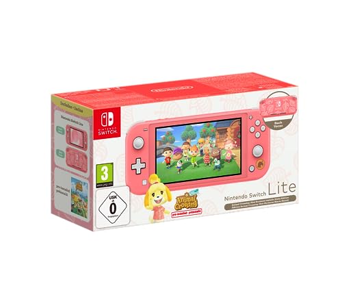 Nintendo Console Nintendo Switch Lite Edition Animal Crossing : New Horizons (Marie Hawaï)