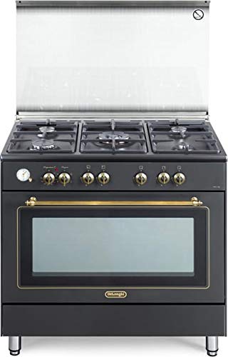 Cuisinière à gaz avec four électrique, N° 5 feux, 90 x 60 cm, PEMA 965 C ED Line Country