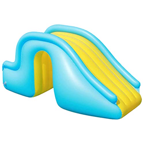 Tumnea Toboggan Gonflable Toboggan Piscine Toboggan Piscine été Fournitures de Piscine Enfants Jeux d'eau Jouets pour extérieur intérieur