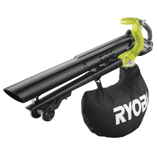 RYOBI - Souffleur aspiro-broyeur sans fil 18 Volts ONE+, Brushless - 201km/h - OBV18