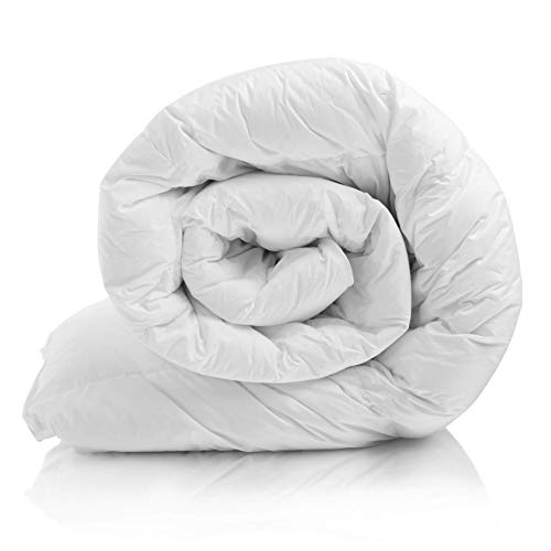 Alreya Couette 240x220 cm, 4 Saisons Duvet, Hypoallergénique, Anti acariens, Couverture Douce et Chaude Toute l'année, Couette Respirante