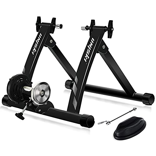 unisky Home Trainer Vélo Support Entraînement Magnétique à l'intérieur pour VTT et Vélo de Route avec Roue de réductrice du Bruit