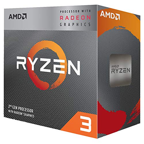 AMD Ryzen 3 3200G Processeur 3, 6 GHz Boîte 4 Mo L3 - Processeurs Ryzen 3, 6 GHz, Emplacement AM4, PC, 12 nm, 3200G