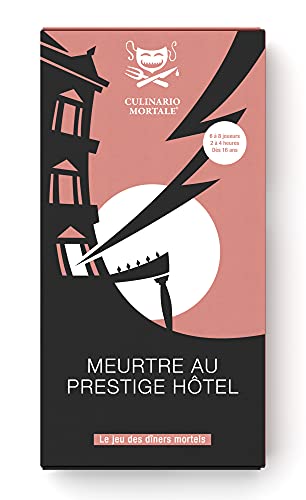 Culinario Mortale Meurtre au Prestige Hôtel - dîner-enquête pour 6 à 8 joueurs