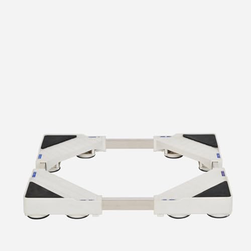 Base De RéFrigéRateur RéGlable Avec 12 Pieds Longueur 85cm-110cm Hauteur 6.5cm Anti Vibration Anti Bruit Pour RéFrigéRateur Support Electro MéNager (6.5cm)