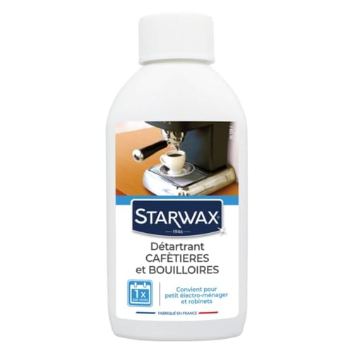 STARWAX Détartrant Cafetières et Bouilloires Convient pour petit electro-ménager et robinets 250ml, Voir Descriptif