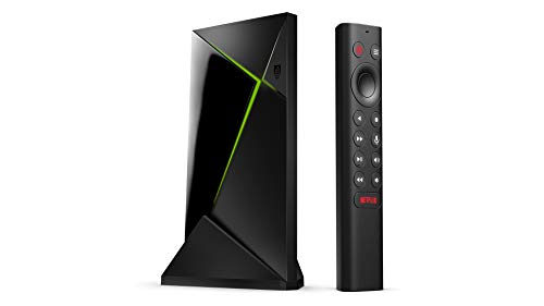 Lecteur Multimédia et de Streaming NVIDIA SHIELD Android TV Pro ; Films 4K HDR, Sports en Direct, Dolby Vision-Atmos, Upscaling Amélioré par l'IA, Jeux dans le Cloud GeForce NOW