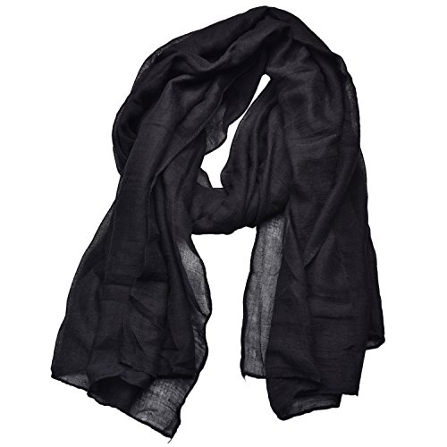 Outrip Foulard Femme Soie Dames Light Soft Fashion Scarf Neck Solid Wrap Châle Echarpes et Foulards Femme