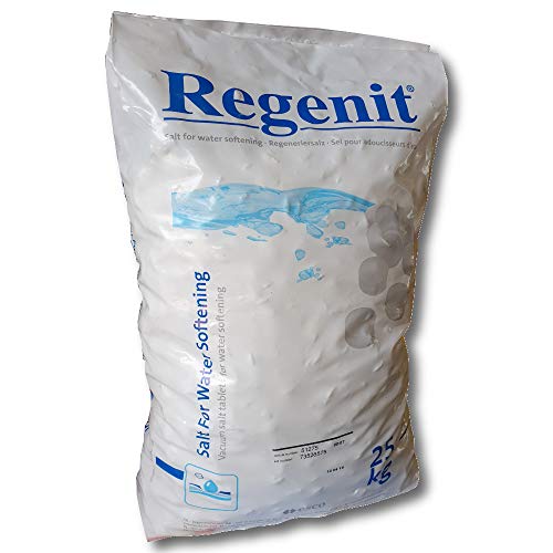 esco Regenit® Tablettes de sel 25 kg Adoucissement de l'eau Sel d'ébullition très pur Anti-calcaire