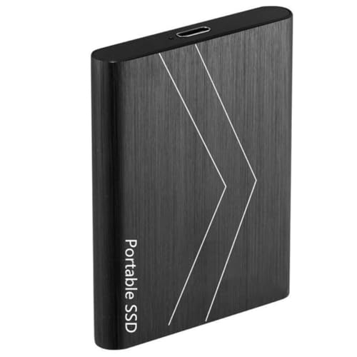 Disque Dur Externe 2To, USB 3.1-2.5 Pouces, Portable étanche et Anti-Choc pour PC, Mac, TV, MacBook, Ordinateur Portable, Bureau, Windows -Noir