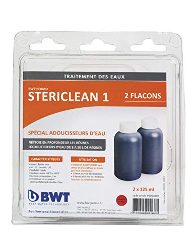 Nettoyeur de résine adoucisseur STERICLEAN1 2x150ml réf P0004880