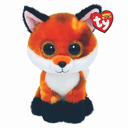 Ty - Beanie Boo's - Peluche Meadow le Renard 15 cm, Tricolore, TY36379