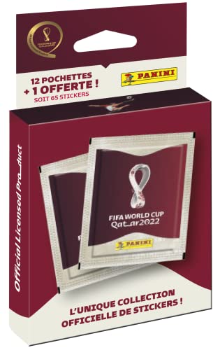 Panini FIFA World Cup Qatar 2022 - Blister 12 pochettes + 1 OFFERTE 004286KBF13