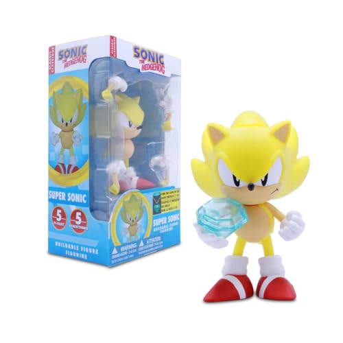 Just Toys LLC Figurines à Construire Sonic The Hedgehog (Super Sonic - série 2)