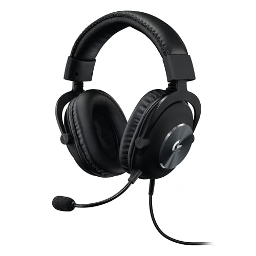 Logitech G PRO X Casque filaire gamer Over-Ear avec Micro BLUE VO!CE, DTS Headphone:X 7.1, Transducteurs PRO-G 50mm, Son Surround 7.1 pour Gaming Esport, PC/PS/Xbox/Nintendo Switch - Noir