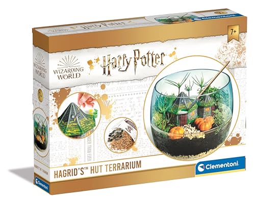 Clementoni Terrarium – Cadeau Harry Potter, Jouets éducatifs et scientifiques pour Enfants de 7 Ans – Fabriqué en Italie, 19248, Multicolore, 7 x 35 x 26