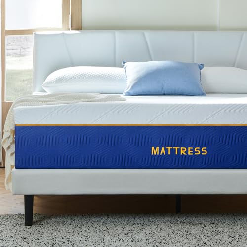 Molblly Matelas 140x190x25 cm Extrêmement Durable Ultra Respirante Fermeté Moyenne Literie Matelas Memoire De Forme Matelas Ergonomique（140x190x25cm）