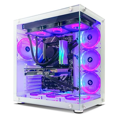 INFOMAX | PC Gamer, Ordinateur de Bureau, PC Gaming - Processeur Intel Core i5-12400F • NVIDIA RTX 4060 8 GO • RAM DDR4 16 GO RGB • SSD 1 to • WiFi • BOÎTIER ARGB • Watercooling Free OS