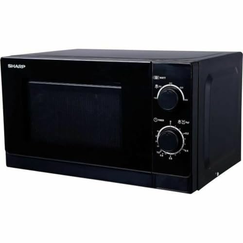 Sharp Home Appliances R-200BKW micro-onde Comptoir 20 L 800 W Noir