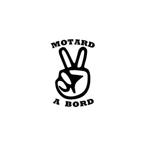 EUSKAL HERRIA EH Autocollant Motard à Bord Moto Sticker - Blanc, 12 cm