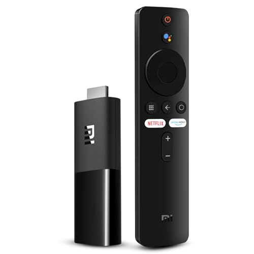 MI TV Stick Android 2K avec Télécommande Vocale Alexa Google Assistant, Dolby Vision/Atmos et HDR10+, Smart TV Box Compatible avec Google Chromecast