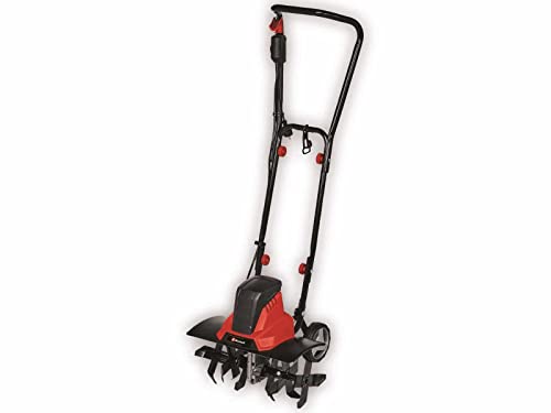 Einhell Motobineuse électrique GC-RT 1545 M (puissance de 1 500 W, moteur série, interrupteur de sécurité 2 points, débrayage anti-surcharge, guidon repliable, fraises de binage robustes)