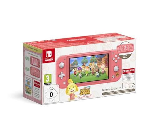 Console Nintendo Switch Lite Edition Animal Crossing : New Horizons (Marie Hawaï)