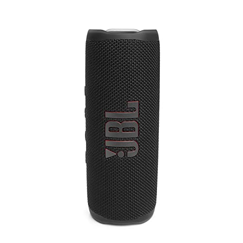 JBL Flip 6 – Enceinte Bluetooth portable et étanche à l'eau et à la poussière, haut-parleur haute fréquence pour des basses profondes, 12 heures d'autonomie, en noir