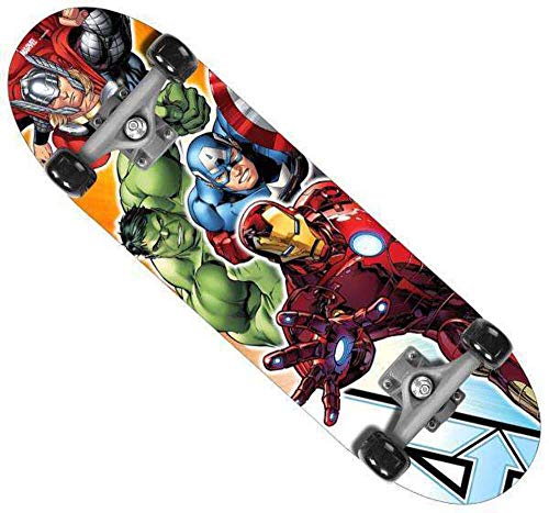 Stamp- Marvel stamp-SKATEBOARD-AVENGERS-28X8, AV299310, Blue