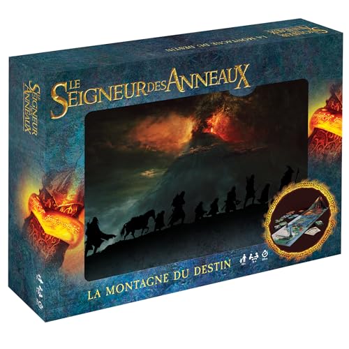 Shuffle - Le Seigneur des Anneaux – La Montagne du Destin – Jeu de société Ambiance & Famille – Jeu de Plateau – A partir de 10 Ans