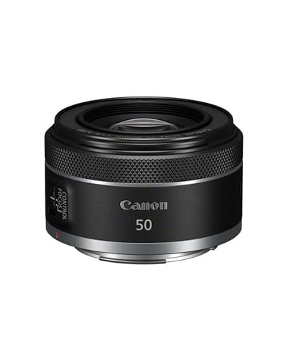 Objectif Appareil Photo Canon RF 50mm F1.8 STM - Compact et Léger pour Appareils Photo EOS R, Ouverture Rapide, Mise au Point Fluide - Idéal pour les Portraits et la Photographie Créative